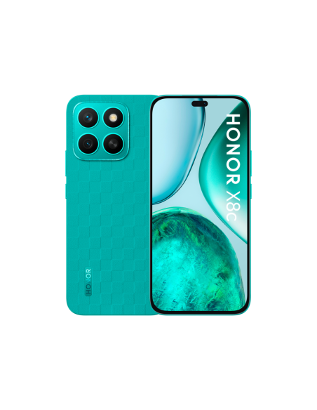Honor X8c 17 cm (6.7") SIM doble MagicOS 9.0 4G USB Tipo C 8 GB 256 GB 5000 mAh Verde