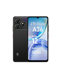ZTE Blade A36 17,1 cm (6.75") SIM doble Android 15 4G USB Tipo C 4 GB 64 GB 5000 mAh Negro