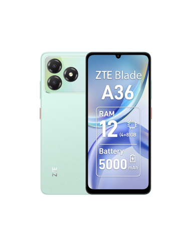 ZTE Blade A36 17,1 cm (6.75") SIM doble Android 15 4G USB Tipo C 4 GB 64 GB 5000 mAh Verde