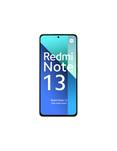 Xiaomi Redmi Note 13 16,9 cm (6.67") Ranura híbrida Dual SIM Android 13 4G USB Tipo C 8 GB 512 GB 5000 mAh Verde, Color menta