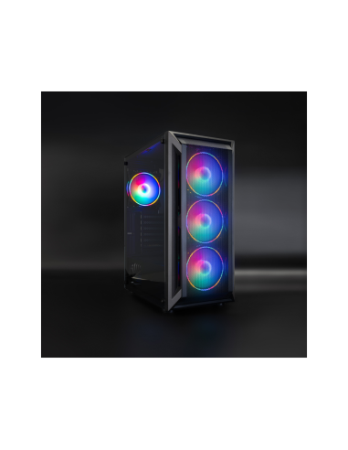 TooQ Caja Semitorre Gaming Ragnärok, Negra