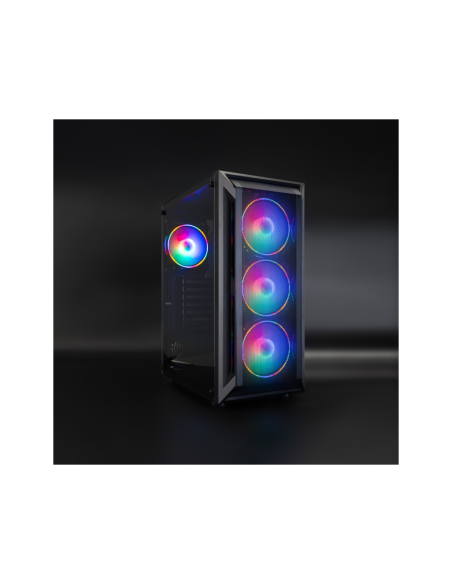 TooQ Caja Semitorre Gaming Ragnärok, Negra