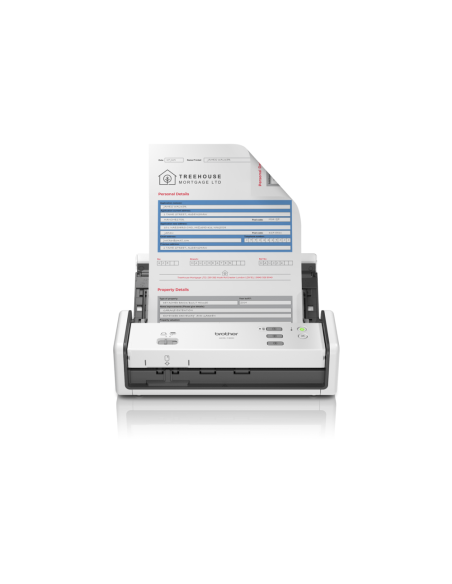 Brother ADS-1300 Escáner con alimentador automático de documentos (ADF) 1200 x 1200 DPI A4 Blanco
