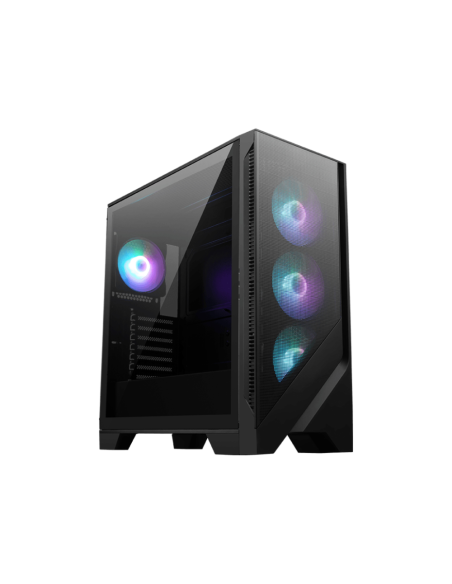 MSI MAG Forge 320R AIRFLOW Micro Torre Negro, Transparente