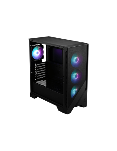 MSI MAG Forge 320R AIRFLOW Micro Torre Negro, Transparente