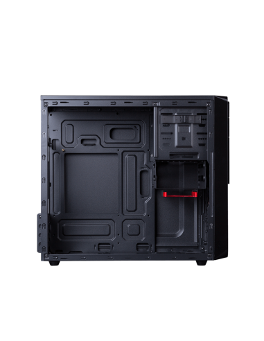 Hiditec CHA010012 carcasa de ordenador Micro Torre Negro