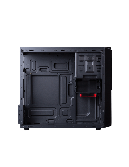 Hiditec CHA010012 carcasa de ordenador Micro Torre Negro