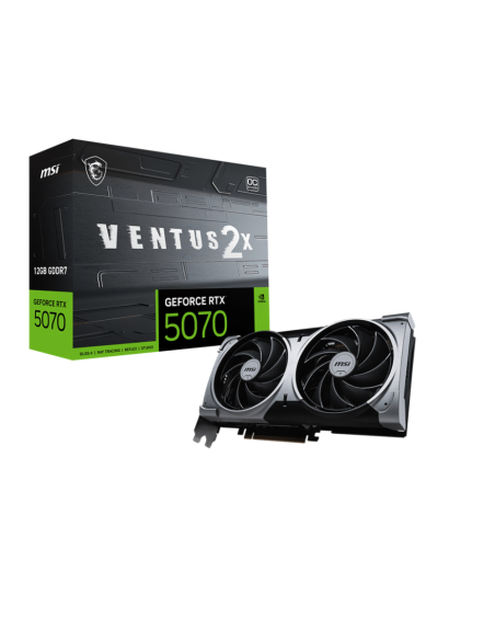 MSI GeForce RTX 5070 12G VENTUS 2X OC NVIDIA 12 GB GDDR7