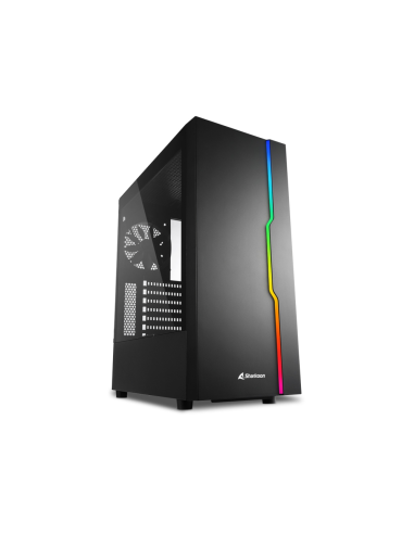 Sharkoon RGB Slider Midi Tower Negro