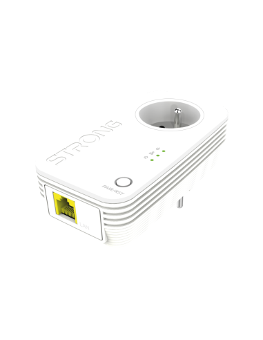 Strong PL1000SDUOEU adaptador de red PowerLine 1000 Mbit/s Ethernet Blanco 1 pieza(s)