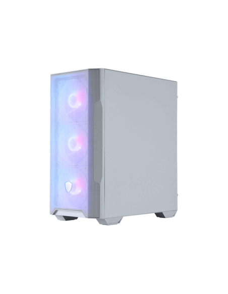 MSI MAG Forge M100R Midi Tower Transparente, Blanco