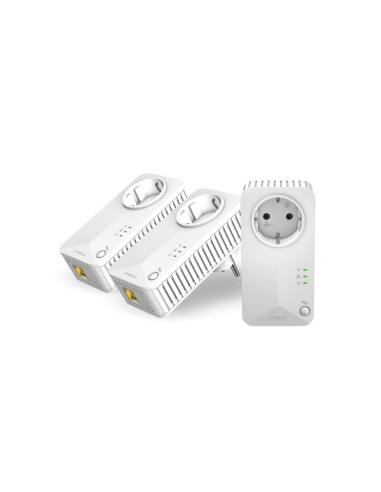 Strong Powerline 600 Triple Pack EU V2 600 Mbit/s Ethernet Blanco 3 pieza(s)