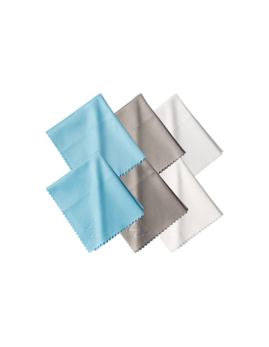 Ewent EW5635 trapo para limpiar Microfibra Azul, Gris, Blanco 6 pieza(s)