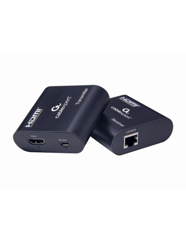 Gembird DEX-HDMI-03 extensor audio/video Negro