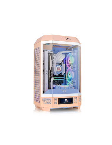 Thermaltake Tower 300 Peach Fuzz Micro Torre Durazno