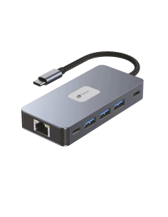 NATEC NMP-2162 base para portátil y replicador de puertos Alámbrico USB 3.2 Gen 1 (3.1 Gen 1) Type-C Gris