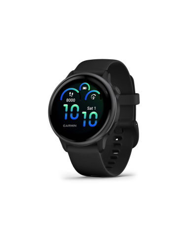 Garmin vívoactive 6 3,05 cm (1.2") AMOLED 42 mm Digital 390 x 390 Pixeles Pantalla táctil Negro Wifi GPS (satélite)