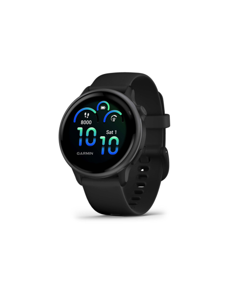Garmin vívoactive 6 3,05 cm (1.2") AMOLED 42 mm Digital 390 x 390 Pixeles Pantalla táctil Negro Wifi GPS (satélite)