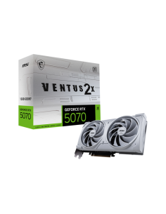 MSI GeForce RTX5070 VENTUS 2X OC White NVIDIA GeForce RTX 5070 12 GB GDDR7