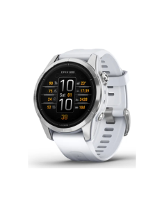 Garmin epix Pro (Gen 2) 3,05 cm (1.2") AMOLED 42 mm Digital 390 x 390 Pixeles Pantalla táctil Plata Wifi GPS (satélite)