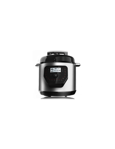 Cecotec Olla GM H Deluxe 6 L Negro, Acero inoxidable