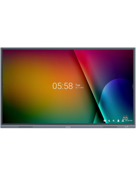 Viewsonic IFP8633-G pantalla de señalización Panel plano interactivo 2,18 m (86") LED Wifi 450 cd / m² 4K Ultra HD Negro Pantall