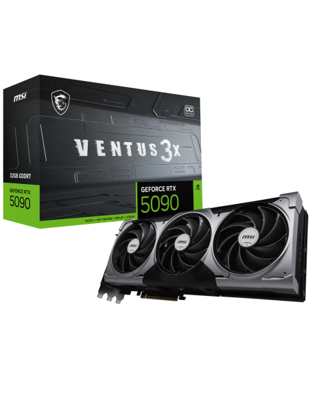 MSI VENTUS GEFORCE RTX 5090 32G 3X OC tarjeta gráfica NVIDIA 32 GB GDDR7