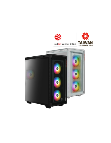 XPG BATTLECRUISER II ST Midi Tower Negro