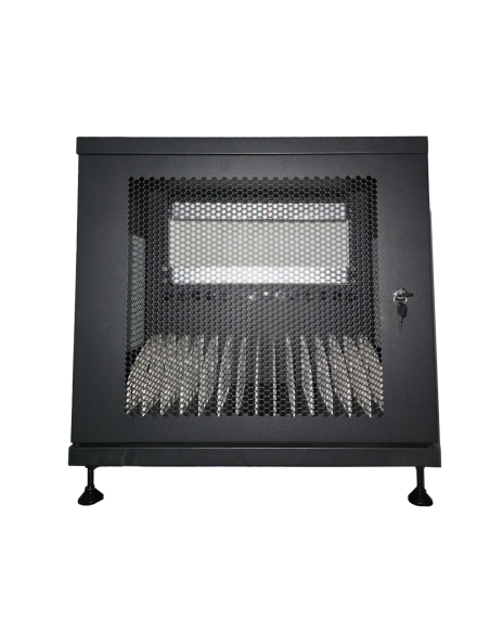 Ewent EW1714 carrito y armario de dispositivo portátil Armario de gestión y carga para dispositivos portátiles Negro