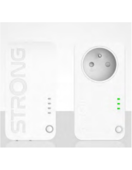 Strong Powerline Wi-Fi 1000S Duo 1000 Mbit/s Ethernet Wifi Blanco 1 pieza(s)
