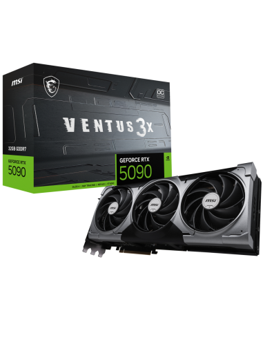 MSI VENTUS GEFORCE RTX 5090 32G 3X OC tarjeta gráfica NVIDIA 32 GB GDDR7