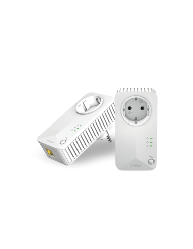 Strong Powerline 600 Duo 600 Mbit/s Ethernet Blanco 2 pieza(s)