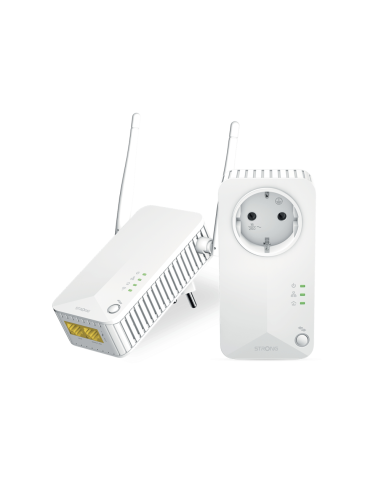 Strong Powerline Wi-Fi 600 Kit 600 Mbit/s Ethernet Wifi Blanco