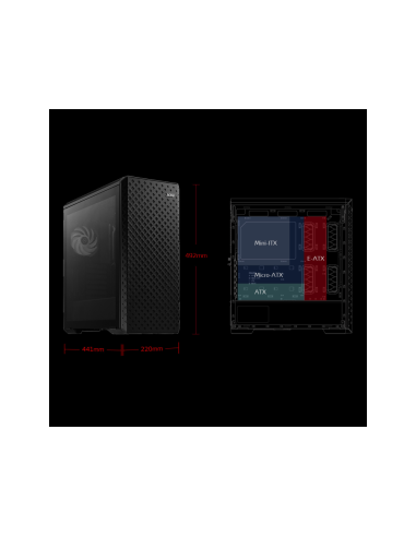 XPG DEFENDER PRO Torre Midi Negra