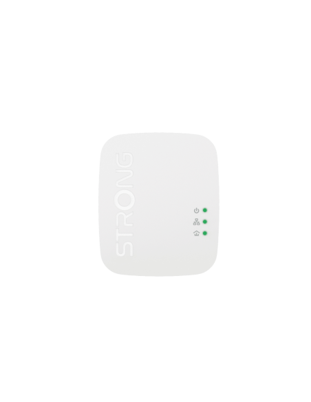 Strong POWERLWF1000DUOMINI adaptador de red PowerLine 1000 Mbit/s Ethernet Wifi Blanco 2 pieza(s)