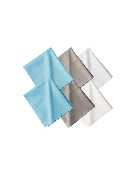 Ewent EW5635 trapo para limpiar Microfibra Azul, Gris, Blanco 6 pieza(s)