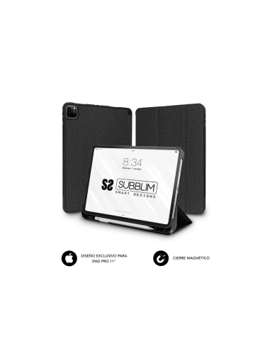SUBBLIM Funda Tablet Shock Case iPad Pro 11” 2021/20/18 Negro