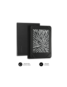 SUBBLIM Funda Libro Electrónico Clever Ebook Case 6" Black