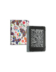 SUBBLIM Funda Libro Electrónico Clever Ebook Case 6" Mariposas