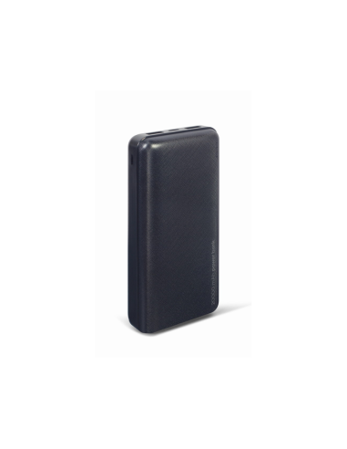 Gembird PB20-02 batería externa Polímero de litio 20000 mAh Negro
