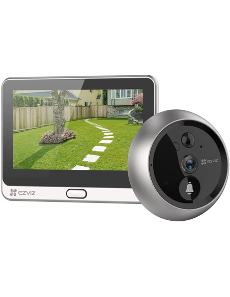 EZVIZ DP2C sistema de intercomunicación de video 2 MP 10,9 cm (4.3") Plata