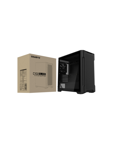 GIGABYTE C102 GLASS Midi Tower Negro