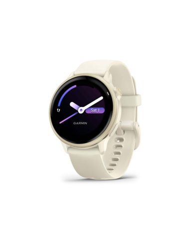 Garmin vívoactive 6 3,05 cm (1.2") AMOLED 42 mm Digital 390 x 390 Pixeles Pantalla táctil Blanco Wifi GPS (satélite)