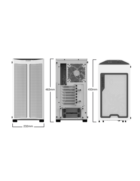 be quiet! Pure Base 500DX Midi Tower Blanco