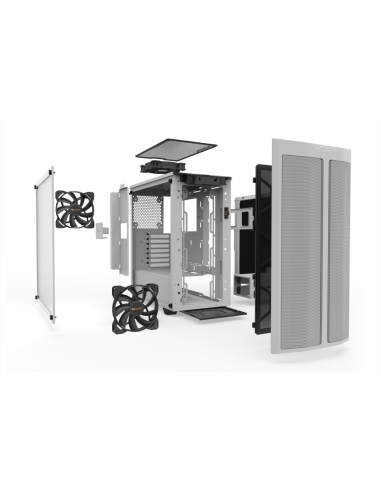 be quiet! Pure Base 500DX Midi Tower Blanco