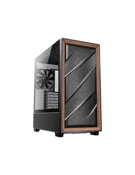 Antec 0-761345-10133-2 carcasa de ordenador Midi Tower Negro, Madera