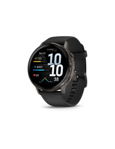Garmin Venu 4 3,56 cm (1.4") AMOLED 45 mm Digital 454 x 454 Pixeles Pantalla táctil Negro Wifi GPS (satélite)
