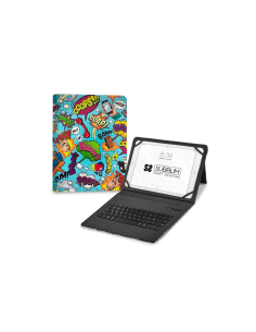 SUBBLIM Funda con Teclado Keytab Pro BT Trendy Comic