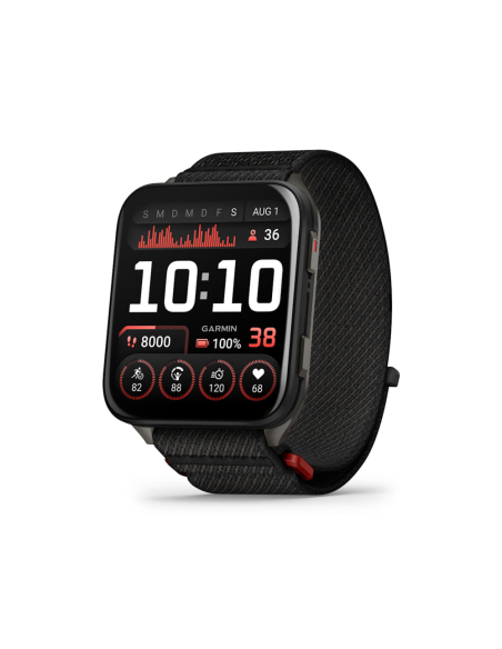 Garmin Venu X1 5,08 cm (2") AMOLED Digital 448 x 486 Pixeles Pantalla táctil Negro Wifi GPS (satélite)