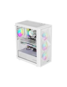 GENESIS Diaxid 605 ARGB Midi Tower Blanco 2